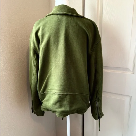 We The Free Rebel Knit Oversized Moto Jacket - Picture 6 of 8